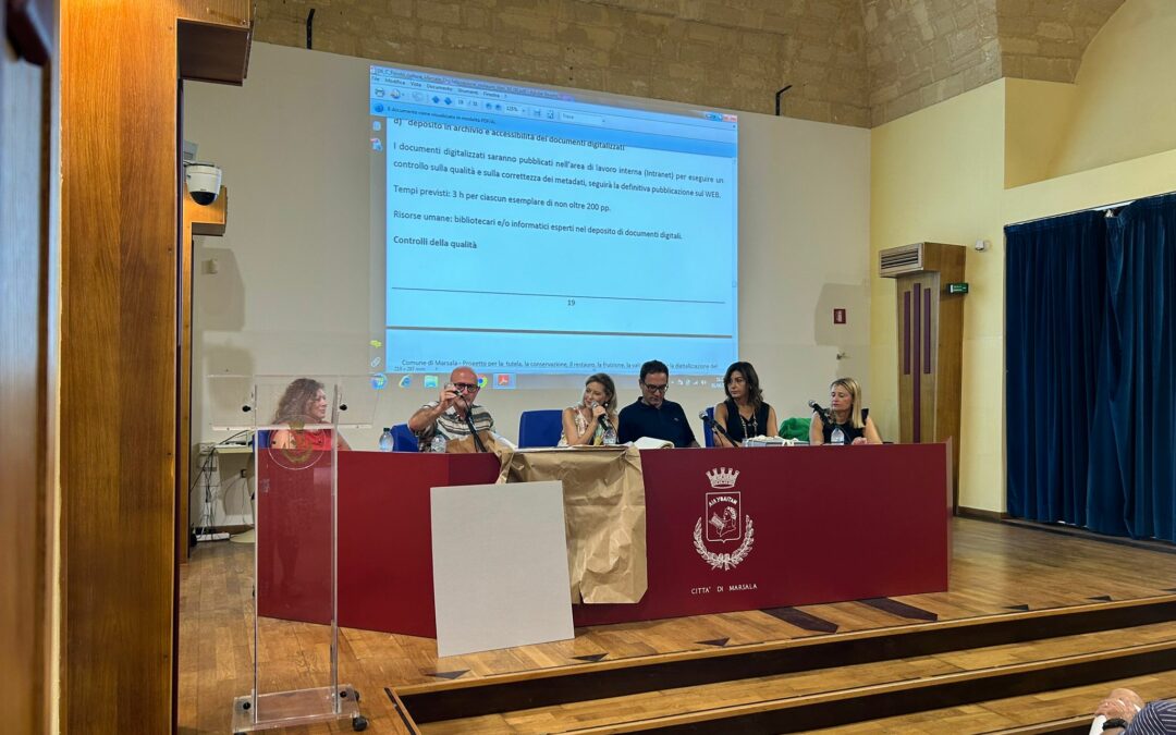 Fratielivi disinfesta e restaura il prezioso fondo Struppa della Biblioteca di Marsala